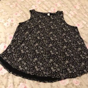 Old Navy Luxe swing tank